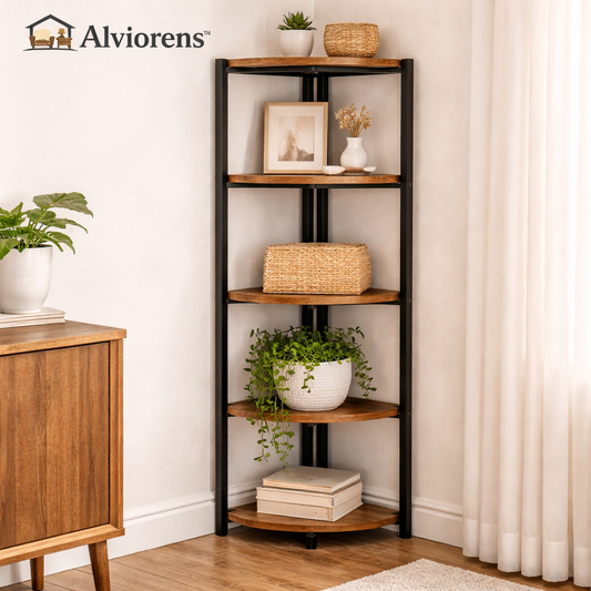 Alviorens™ 5-Tier Corner Shelf Organizer