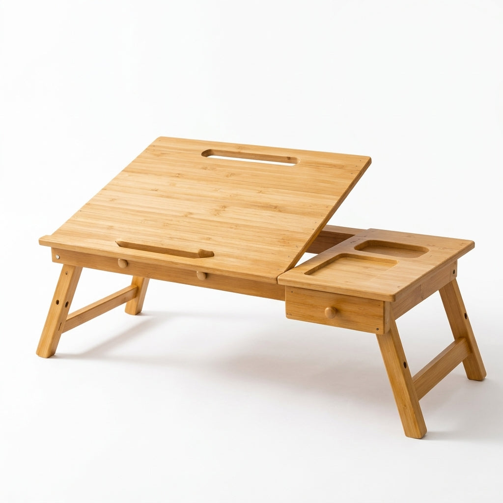 Alviorens™ Bamboo Adjustable Laptop Desk