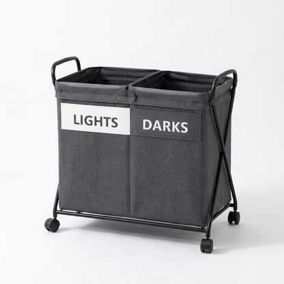 Alviorens™ Dual Compartment Laundry Hamper